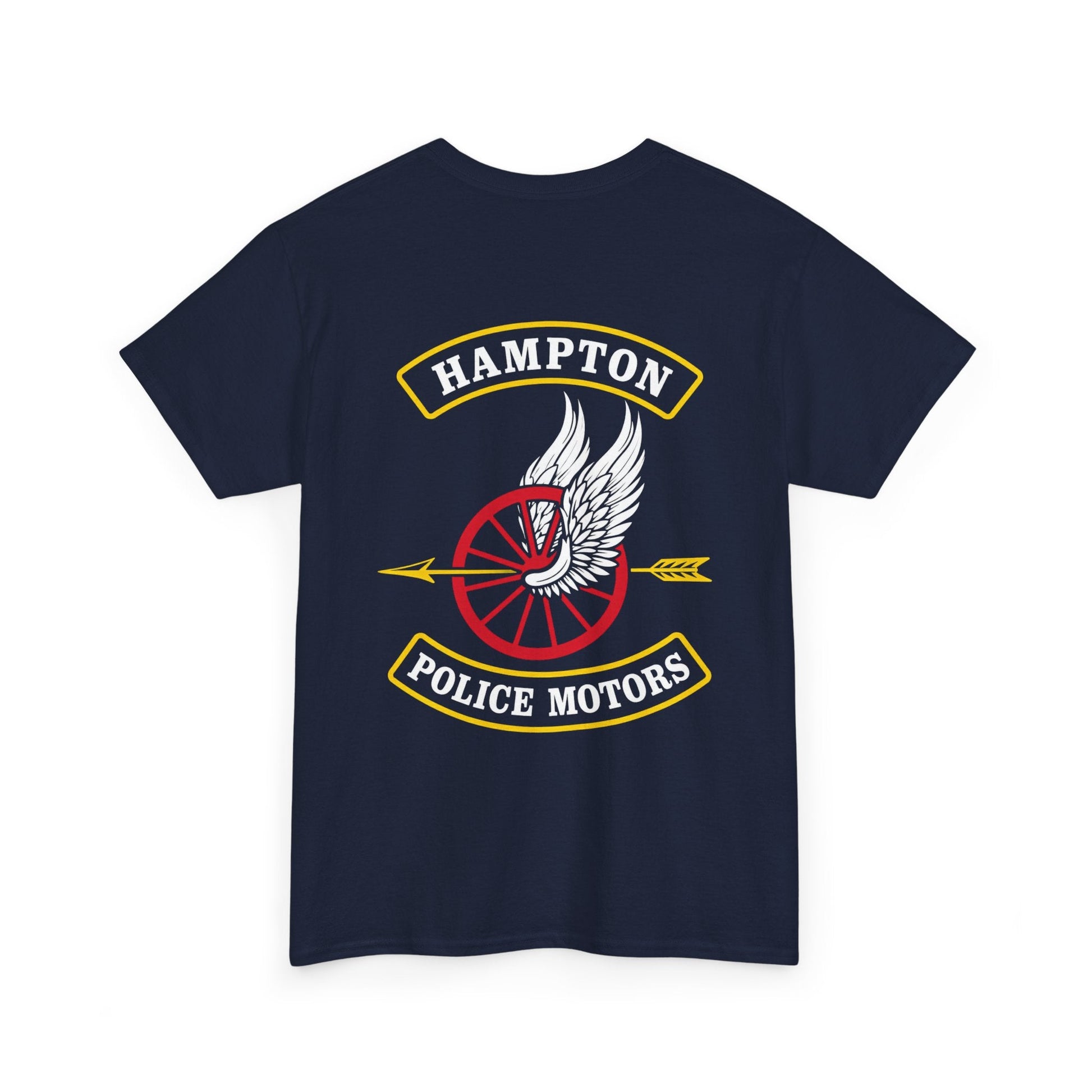 T-Shirt - Hampton Police Motors - Gildan 5000 - CUSTOM from SHIRT MONSTERS