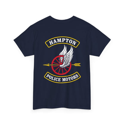 T-Shirt - Hampton Police Motors - Gildan 5000 - CUSTOM from SHIRT MONSTERS