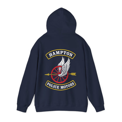 Hoodie - Hampton Police Motors - Pullover Hoodie - CUSTOM from SHIRT MONSTERS