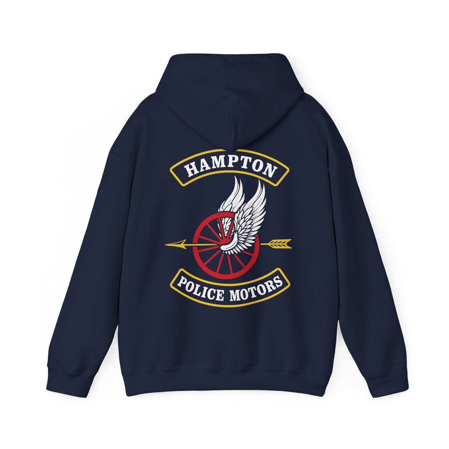 Hoodie - Hampton Police Motors - Pullover Hoodie - CUSTOM from SHIRT MONSTERS