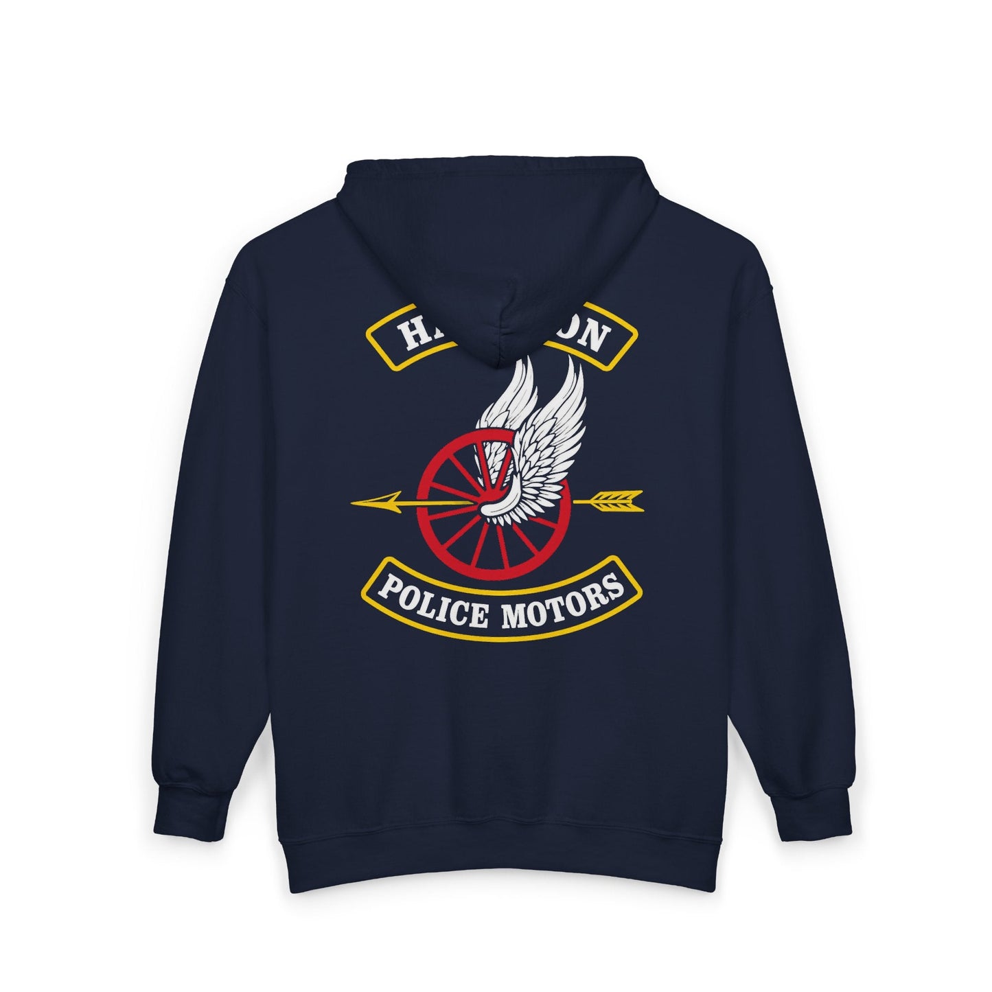 Hoodie - Hampton Police Motors - Zip Hoodie - CUSTOM from SHIRT MONSTERS