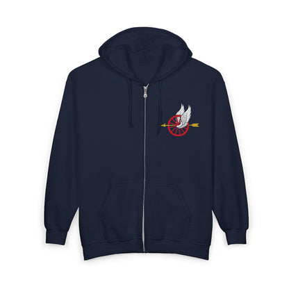 Hoodie - Hampton Police Motors - Zip Hoodie - CUSTOM from SHIRT MONSTERS