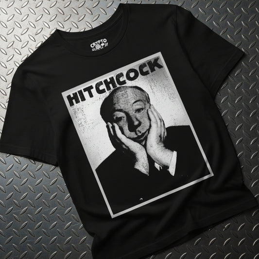T-Shirt - Hitchcock | Classic Horror Movie and TV | Bella + Canvas Unisex T-shirt from Crypto Zoo Tees