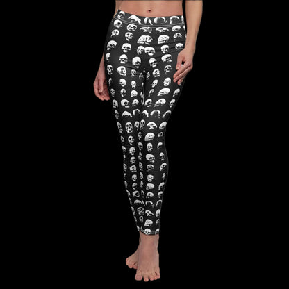 All Over Prints - Human Skull Leggings | Skulls & Skeletons, Horror | Goth/Gothic from SHIRT MONSTERS
