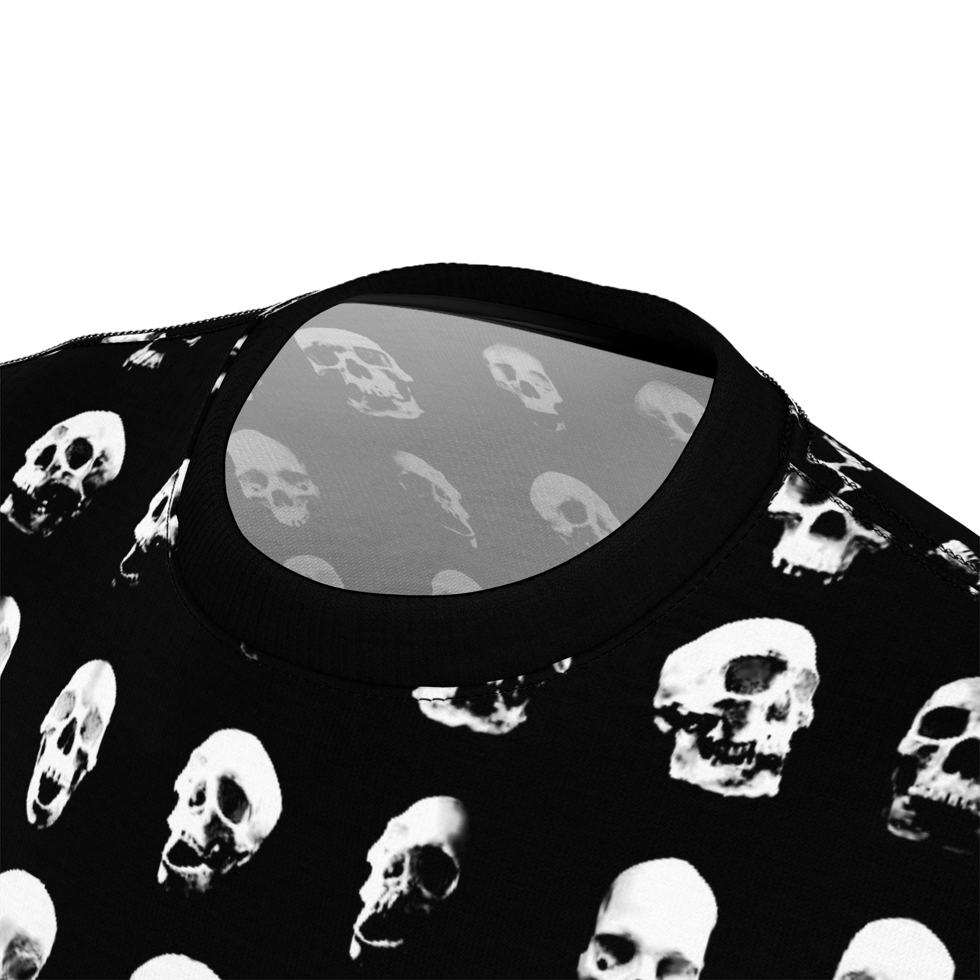 All Over Prints - Human Skulls All Over Print Shirt | Skulls & Skeletons, Horror | Unisex All Over Print Tee | Goth/Gothic from SHIRT MONSTERS