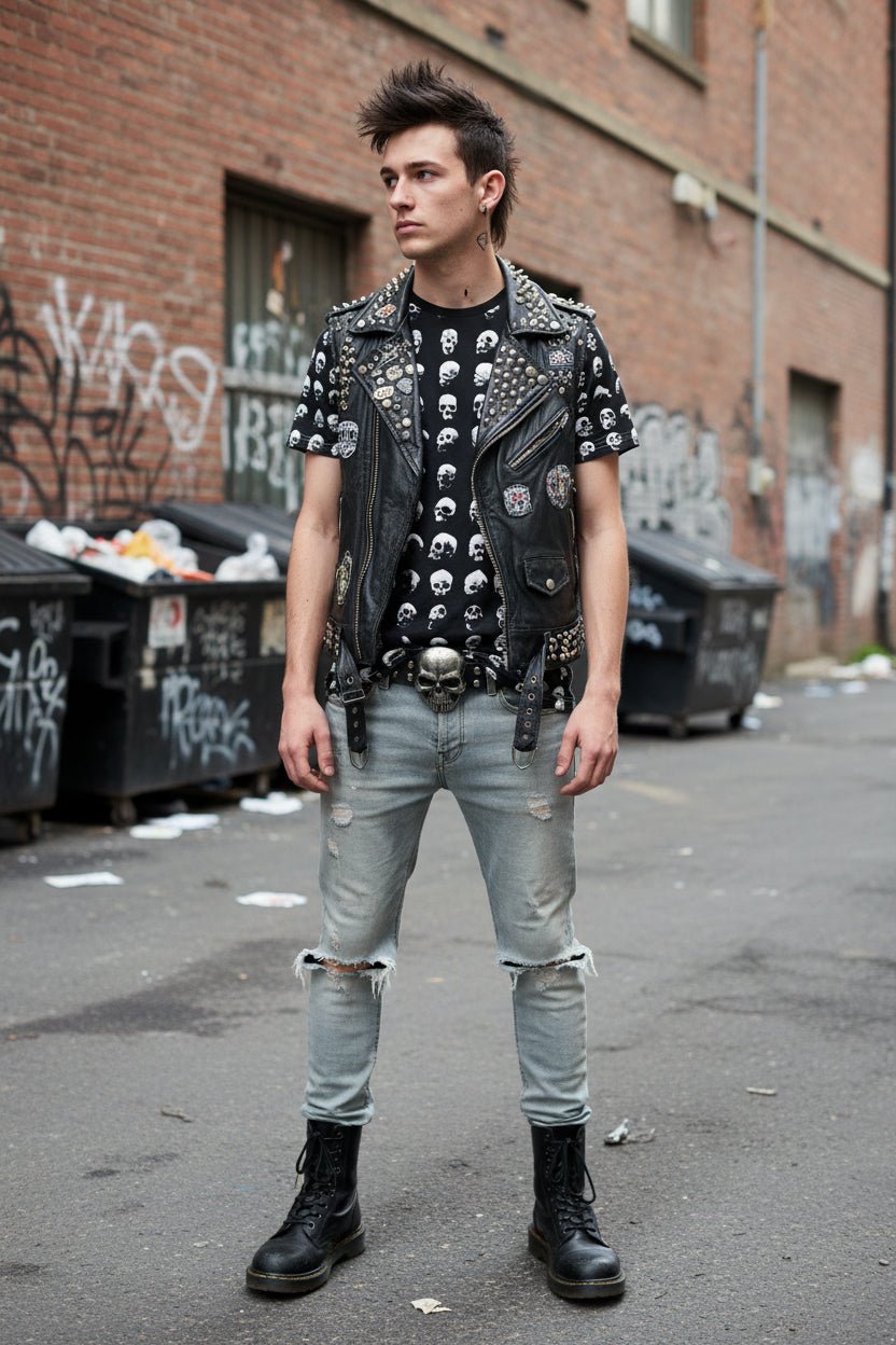 All Over Prints - Human Skulls All Over Print Shirt | Skulls & Skeletons, Horror | Unisex All Over Print Tee | Goth/Gothic from SHIRT MONSTERS