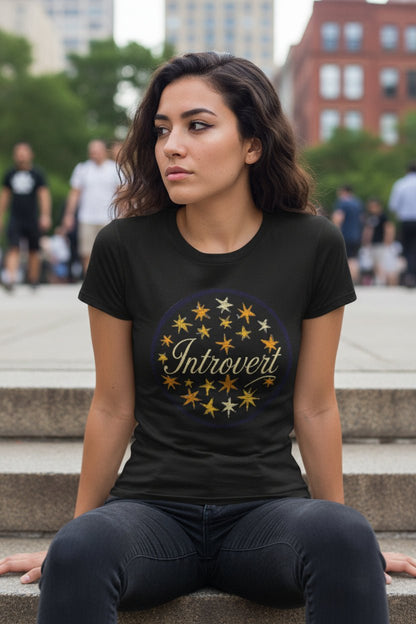 Hoodie - Introvert Shirt | Funny | Retro & Vintage | ❄️ Pullover Hoodie from SHIRT MONSTERS