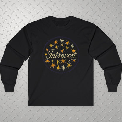 Hoodie - Introvert Shirt | Funny | Retro & Vintage | ❄️ Pullover Hoodie from SHIRT MONSTERS