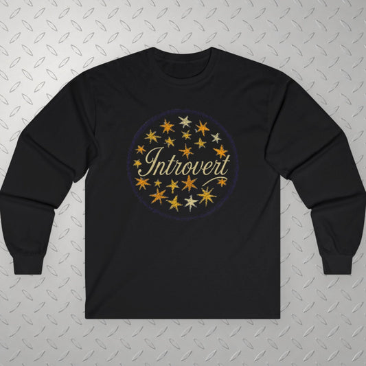 Hoodie - Introvert Shirt | Funny | Retro & Vintage | ❄️ Pullover Hoodie from SHIRT MONSTERS