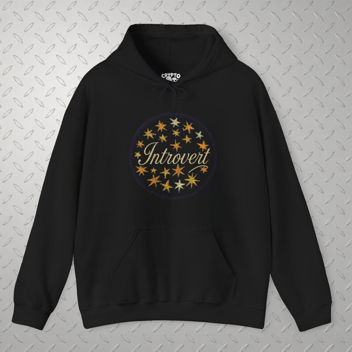 Hoodie - Introvert Shirt | Funny | Retro & Vintage | ❄️ Pullover Hoodie from SHIRT MONSTERS