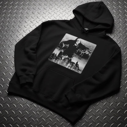 Hoodie - King Kong Hoodie | Unisex Pullover Hoodie - Gildan | Horror, Retro & Vintage | Punk from Crypto Zoo Tees