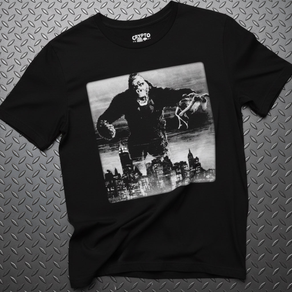 T-Shirt - King Kong Unisex Tee | Unisex T-shirt | Horror, Art & Artists | Punk, Goth from Crypto Zoo Tees