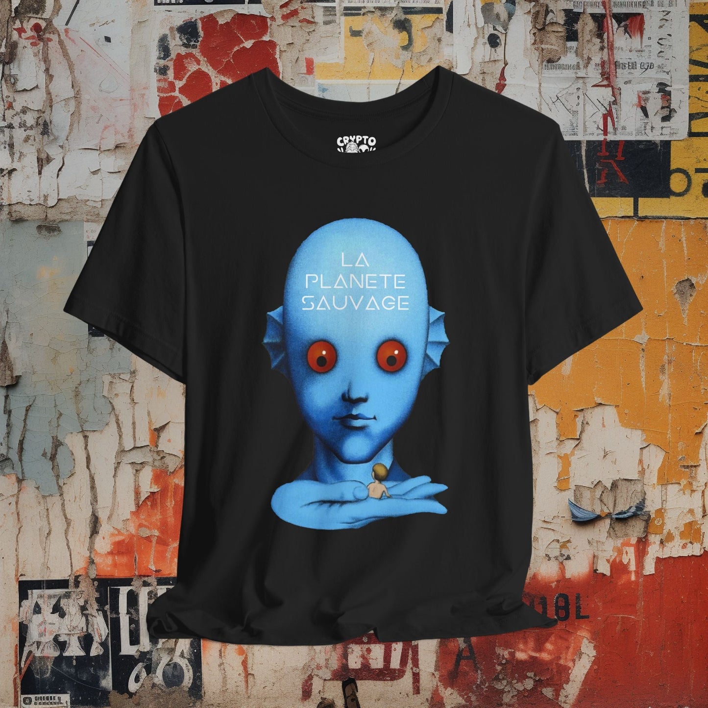 T-Shirt - La Planete Fantastic t-shirt Bella from Crypto Zoo Tees