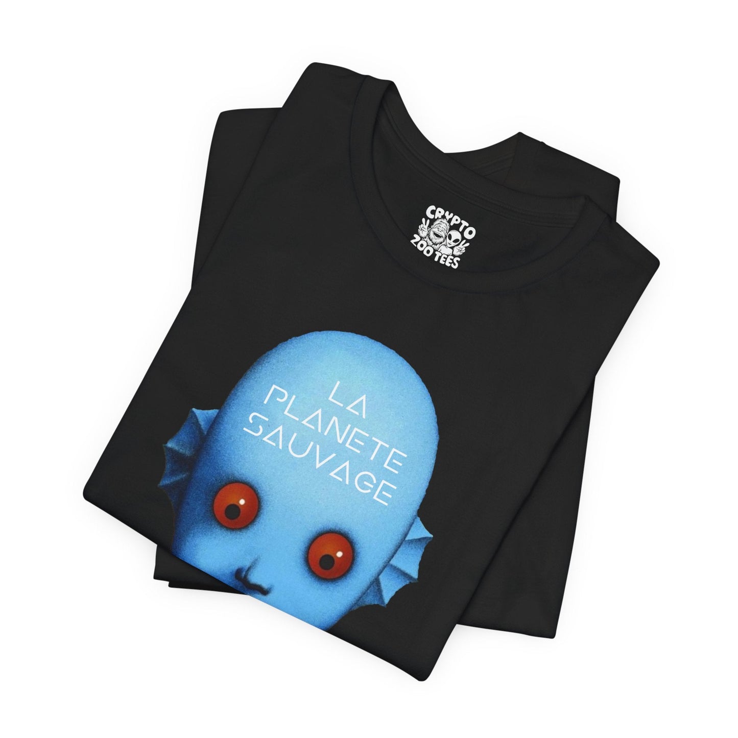 T-Shirt - La Planete Fantastic t-shirt Bella from Crypto Zoo Tees
