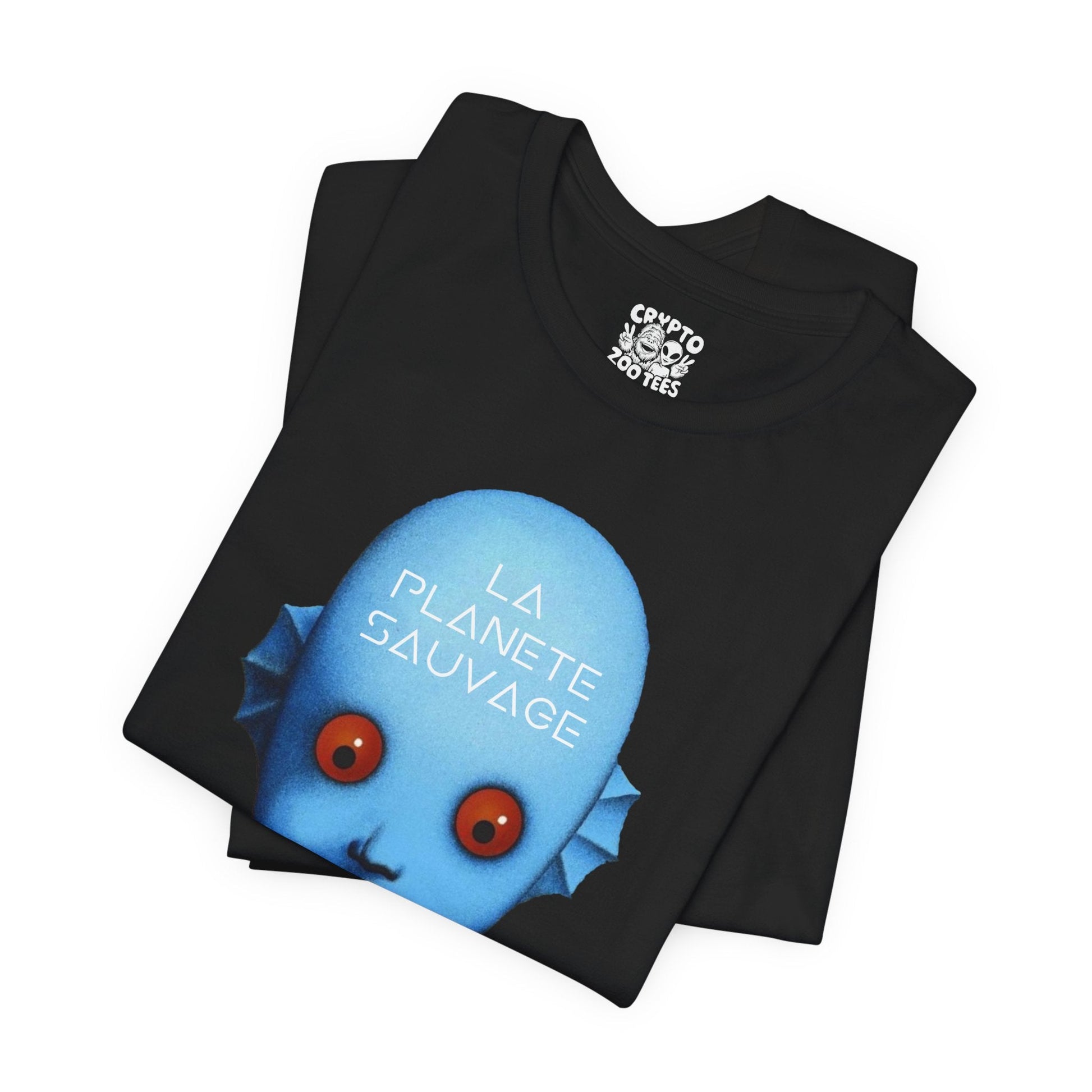 T-Shirt - La Planete Fantastic t-shirt Bella from Crypto Zoo Tees
