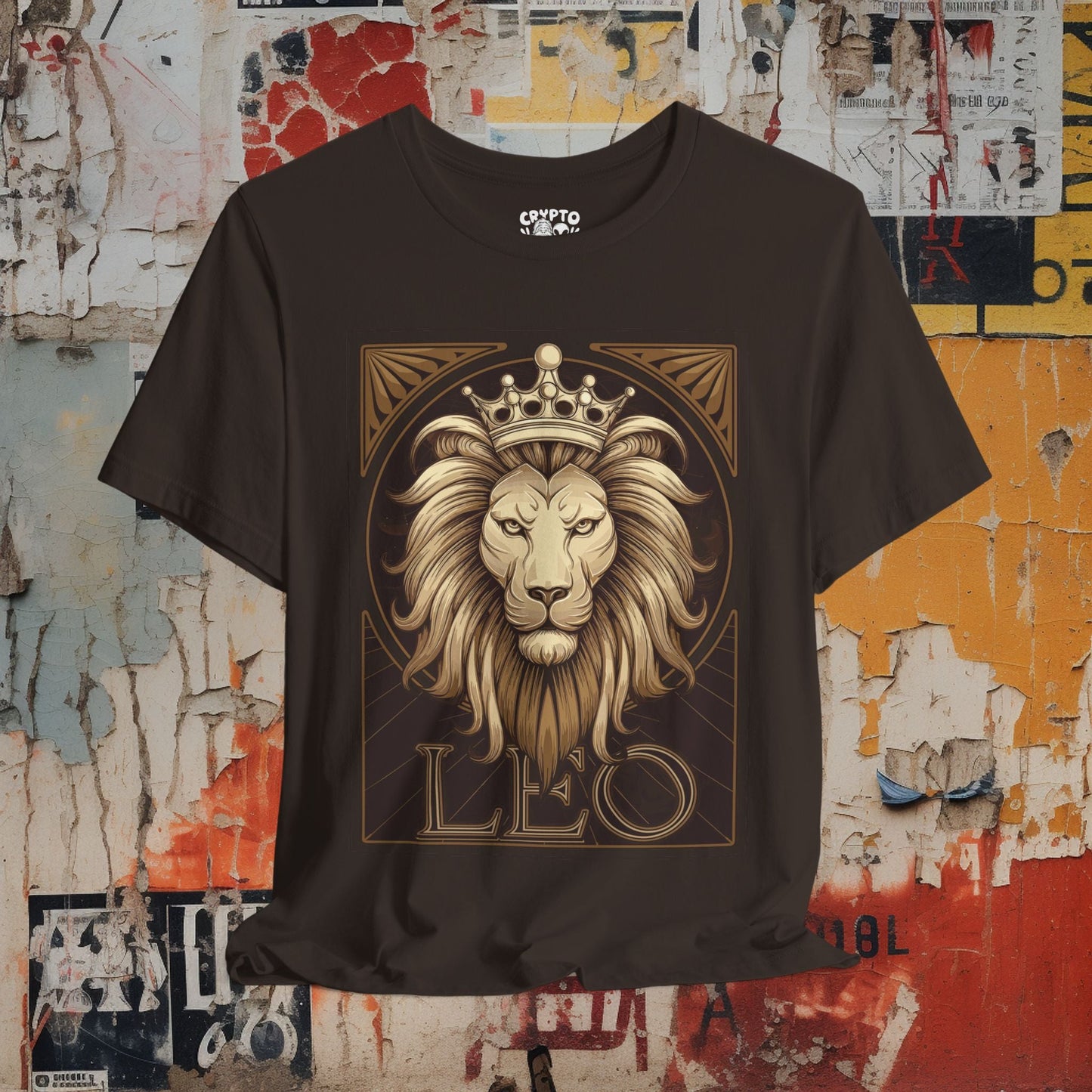 T-Shirt - Leo Bella+Canvas Unisex Tee from Crypto Zoo Tees