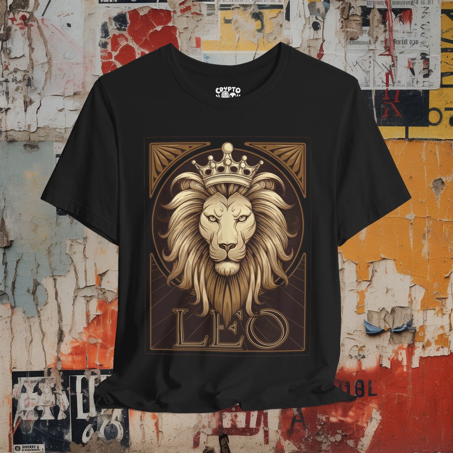 T-Shirt - Leo Bella+Canvas Unisex Tee from Crypto Zoo Tees