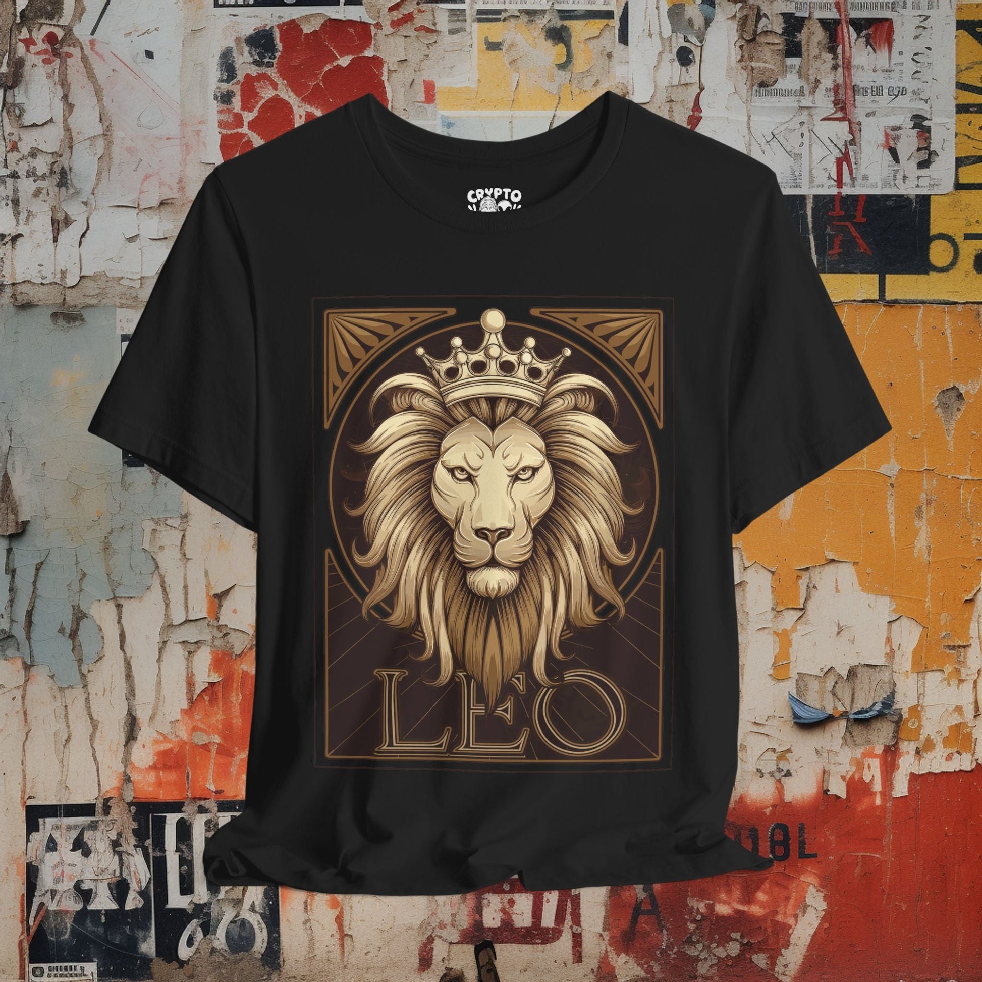 T-Shirt - Leo Bella+Canvas Unisex Tee from Crypto Zoo Tees