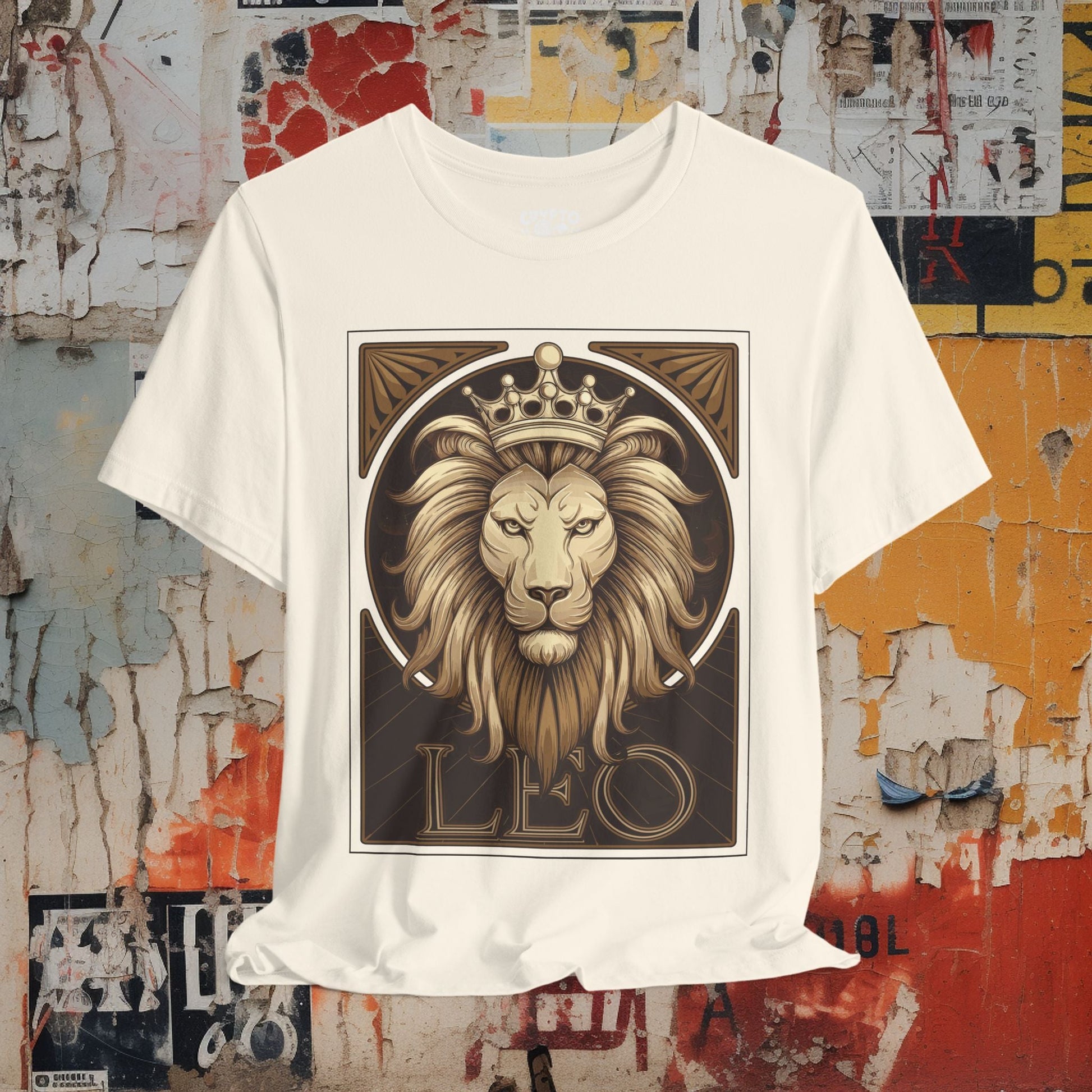 T-Shirt - Leo Bella+Canvas Unisex Tee from Crypto Zoo Tees