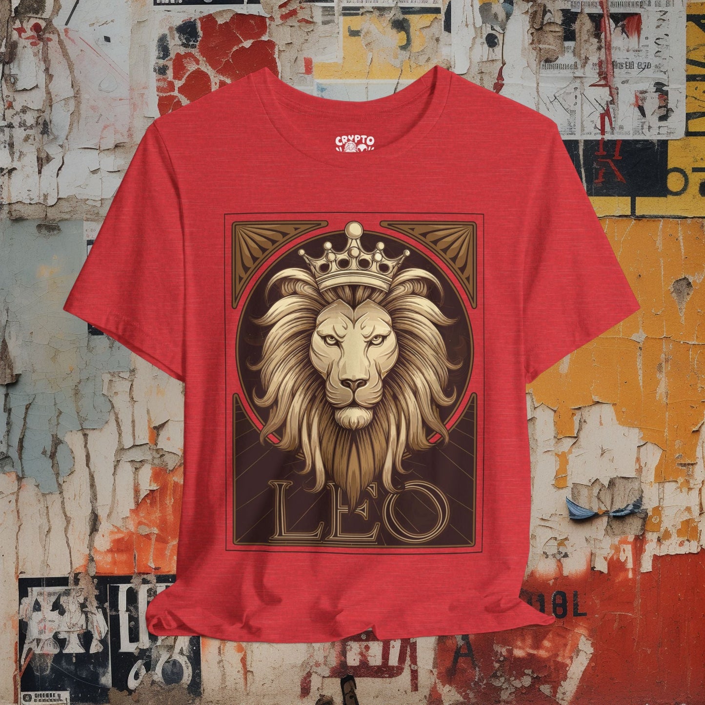 T-Shirt - Leo Bella+Canvas Unisex Tee from Crypto Zoo Tees