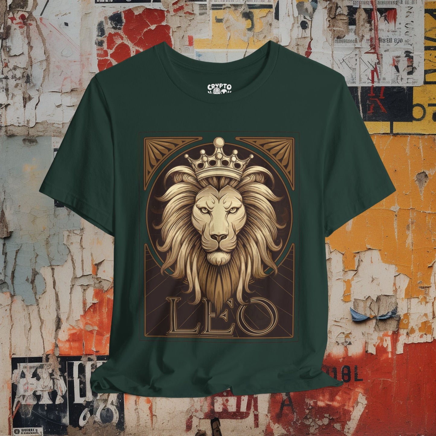 T-Shirt - Leo Bella+Canvas Unisex Tee from Crypto Zoo Tees