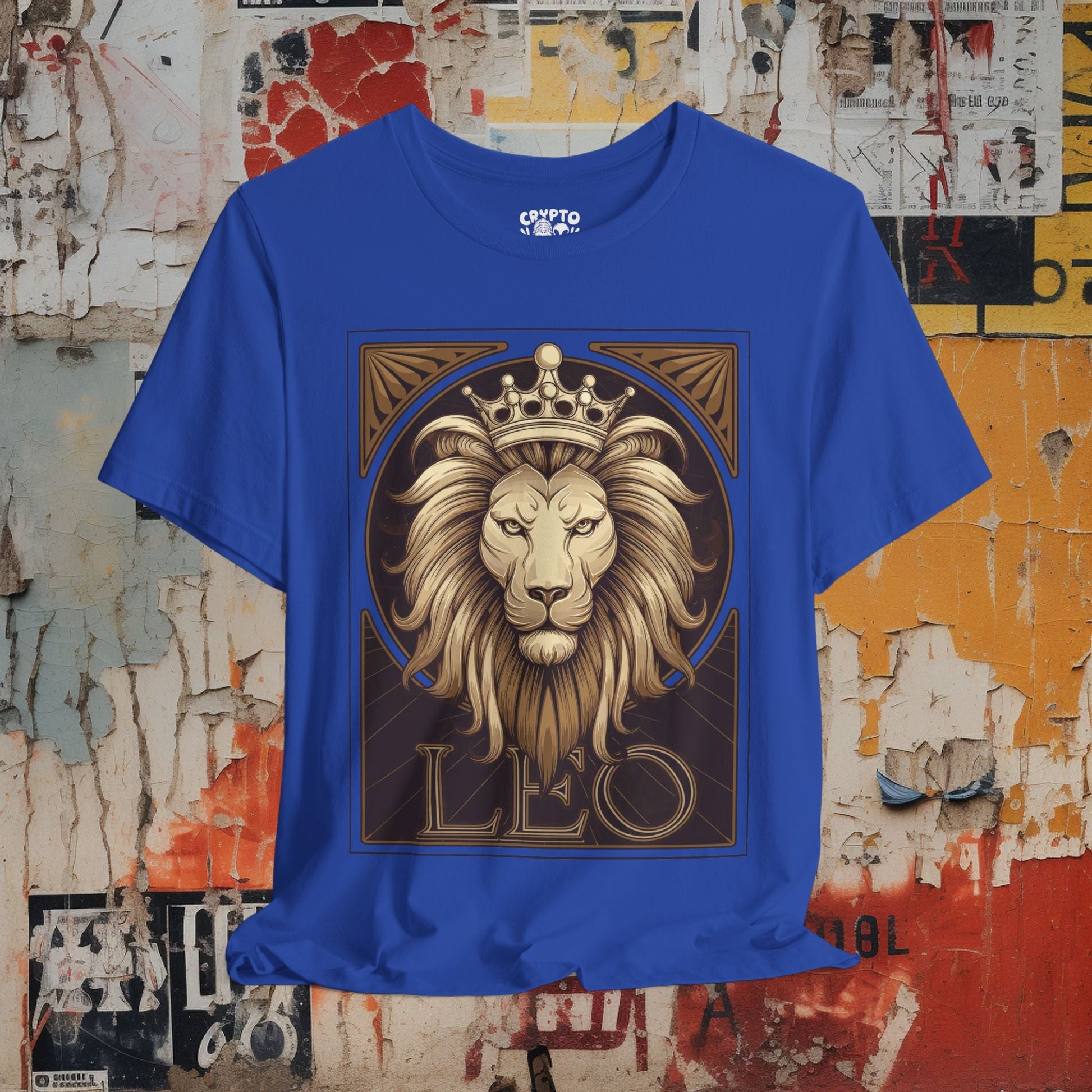 T-Shirt - Leo Bella+Canvas Unisex Tee from Crypto Zoo Tees