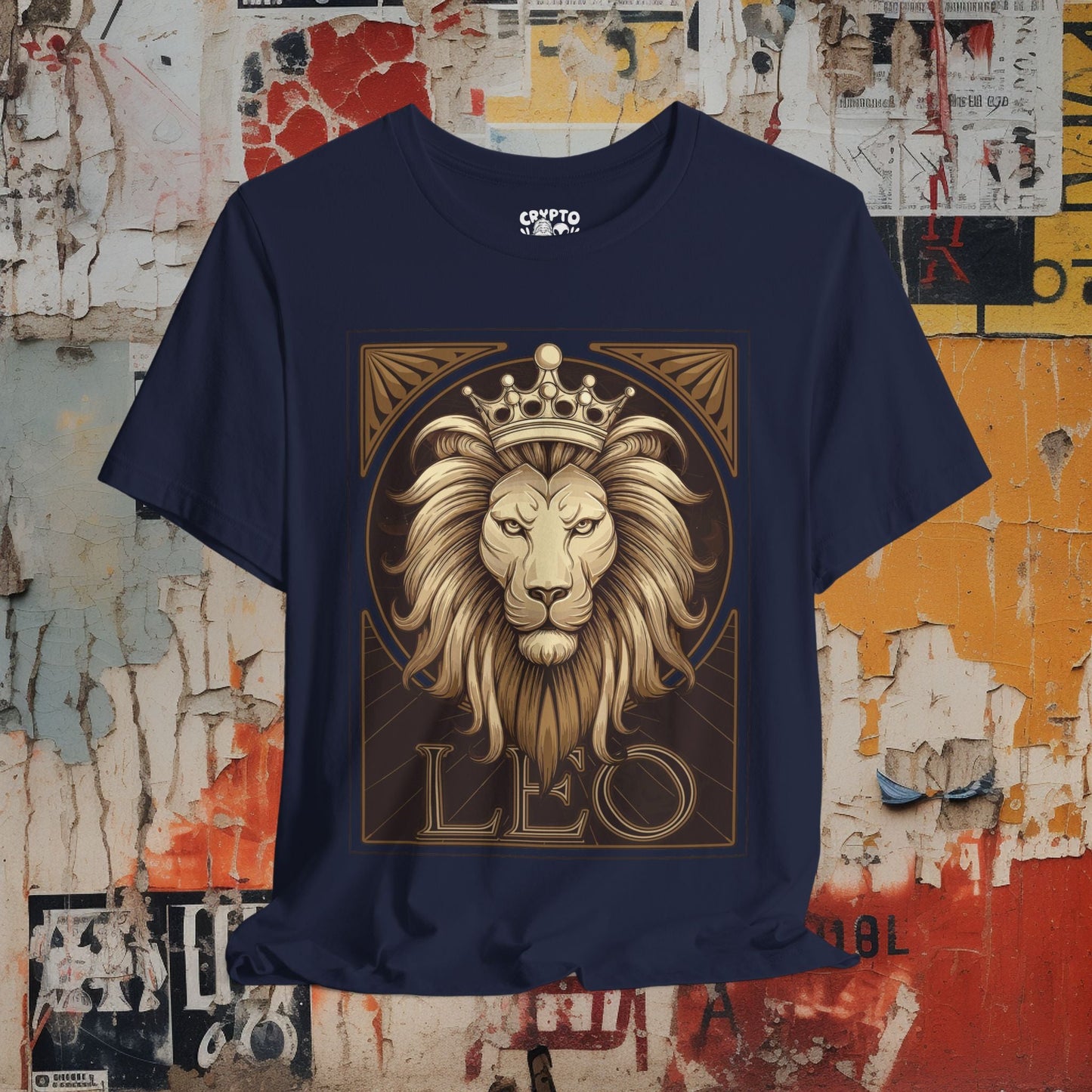T-Shirt - Leo Bella+Canvas Unisex Tee from Crypto Zoo Tees
