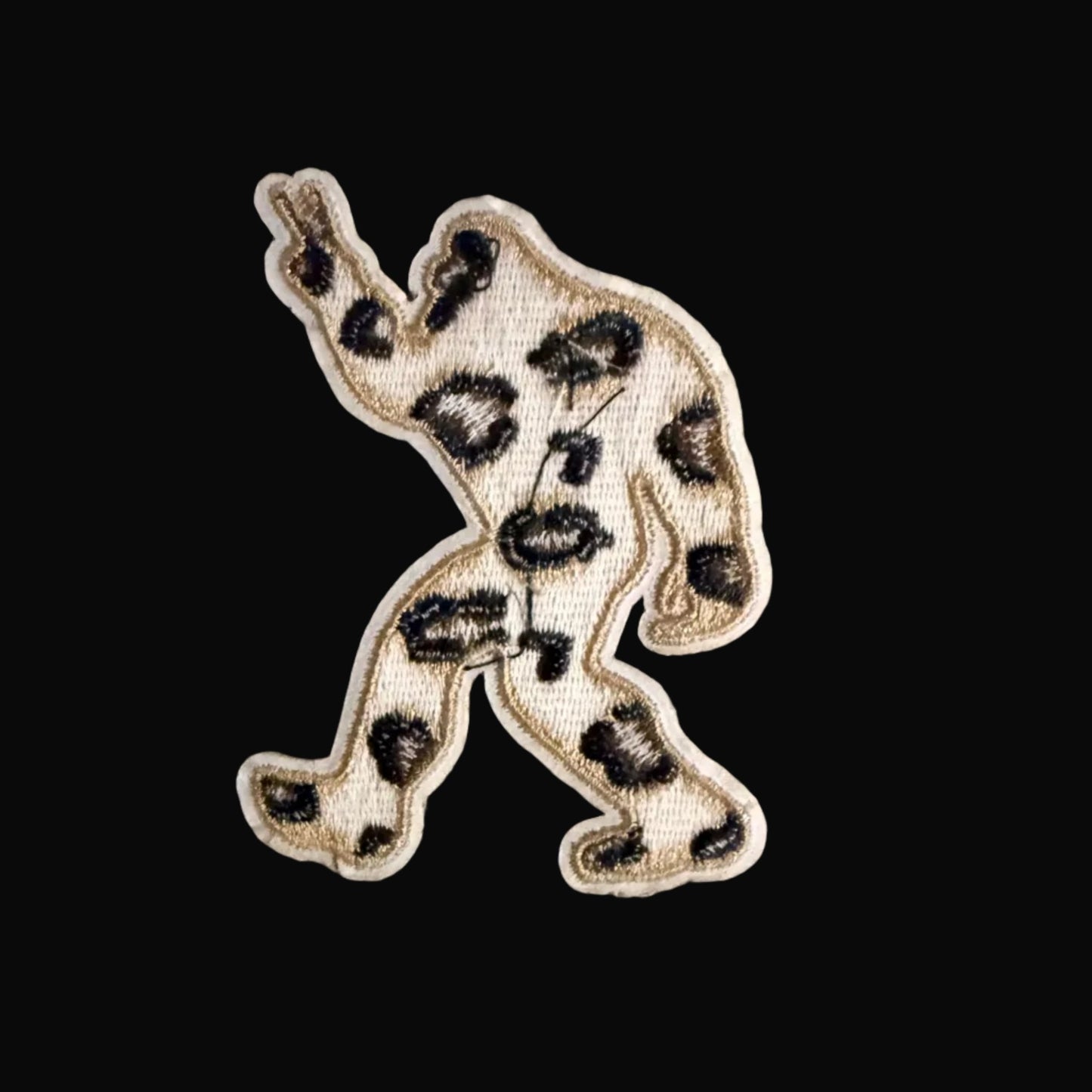 - Leopard Peace Bigfoot Patch | Iron On Patch | Bigfoot, Cryptids from SHIRT MONSTERS