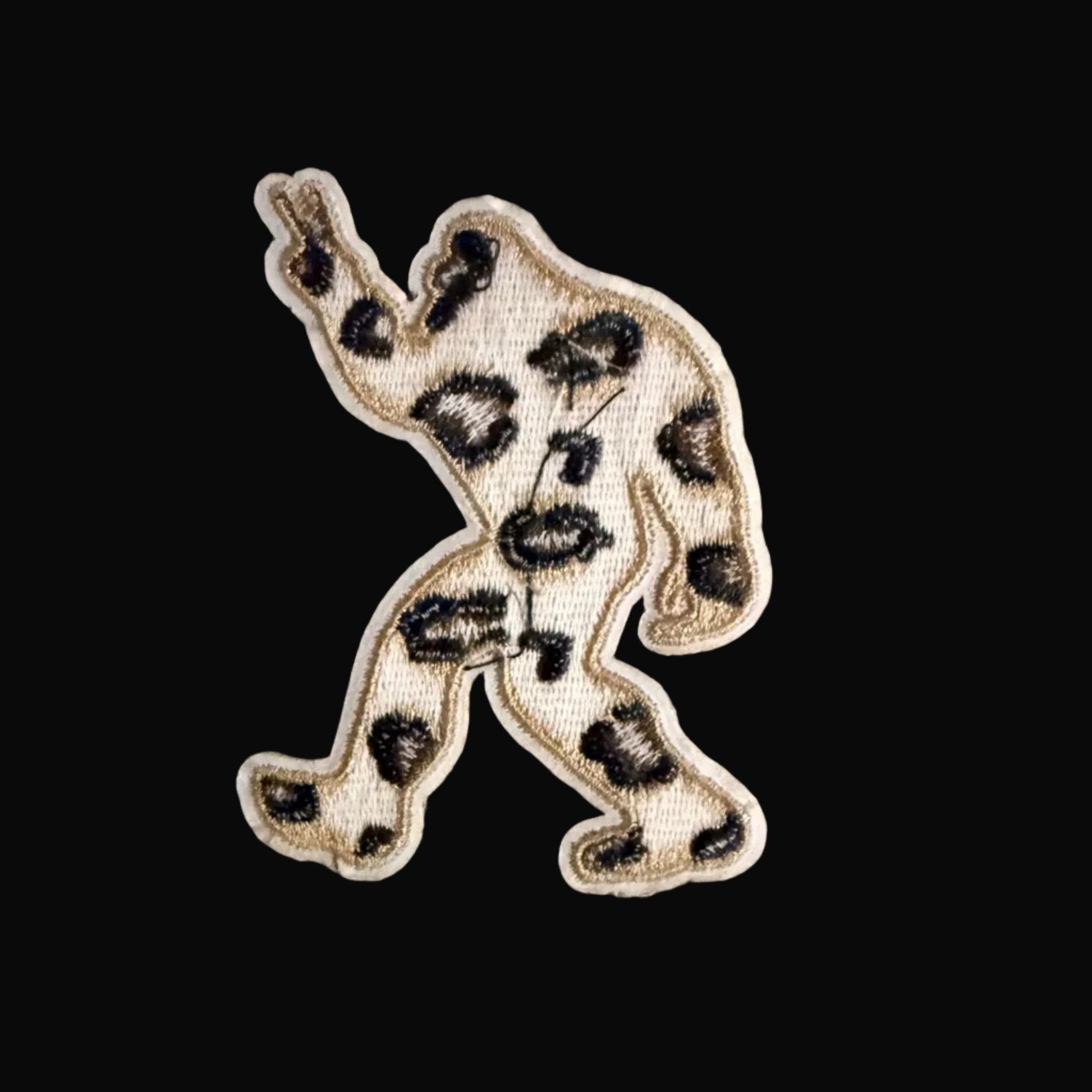 - Leopard Peace Bigfoot Patch | Iron On Patch | Bigfoot, Cryptids from SHIRT MONSTERS