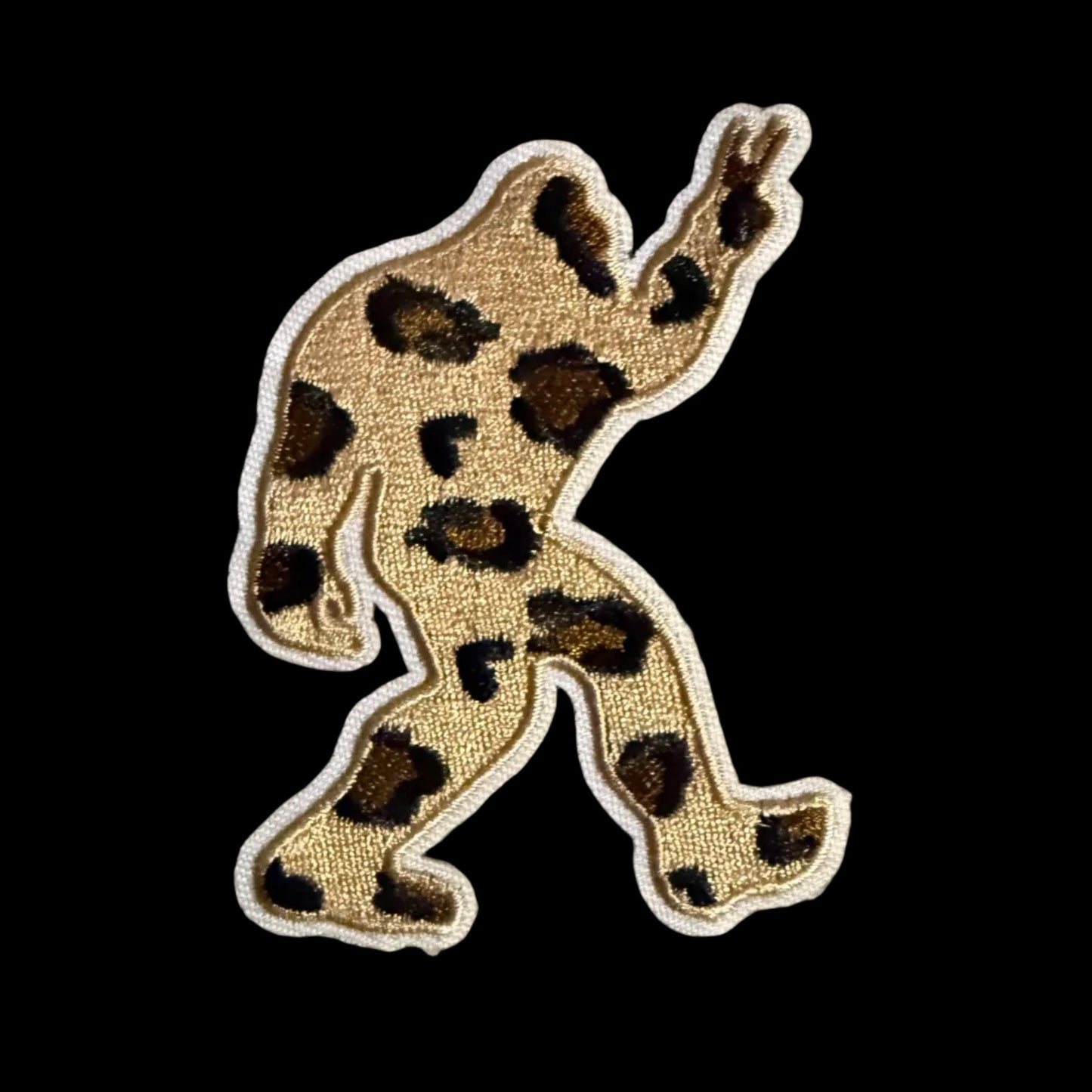 - Leopard Peace Bigfoot Patch | Iron On Patch | Bigfoot, Cryptids from SHIRT MONSTERS