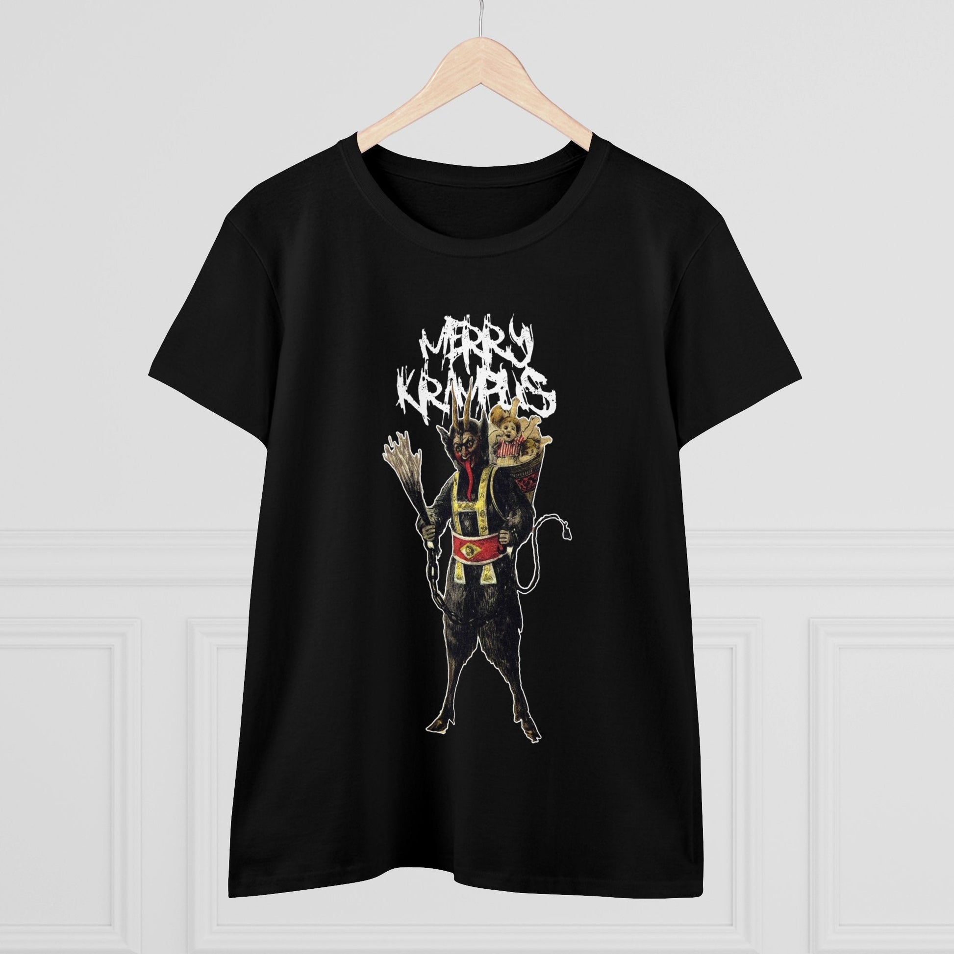 T-Shirt - MERRY KRAMPUS LADIES from Crypto Zoo Tees