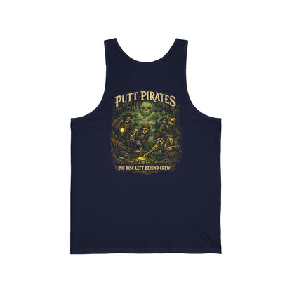 Tank Top - Mike Mui Swamp Crew Tank - Putt Pirates Disc Golf Tank — Putt Pirates Caw Caw! League Tank Top from Crypto Zoo Tees