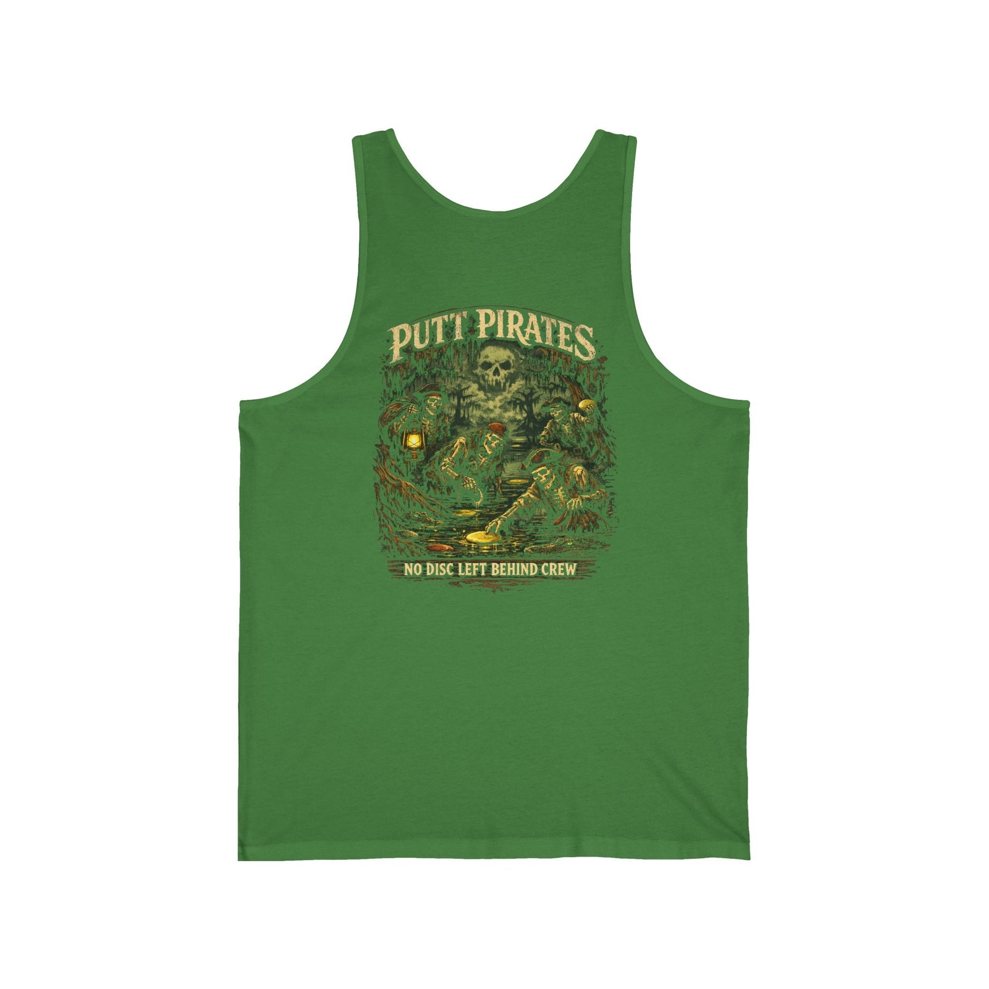 Tank Top - Mike Mui Swamp Crew Tank - Putt Pirates Disc Golf Tank — Putt Pirates Caw Caw! League Tank Top from Crypto Zoo Tees