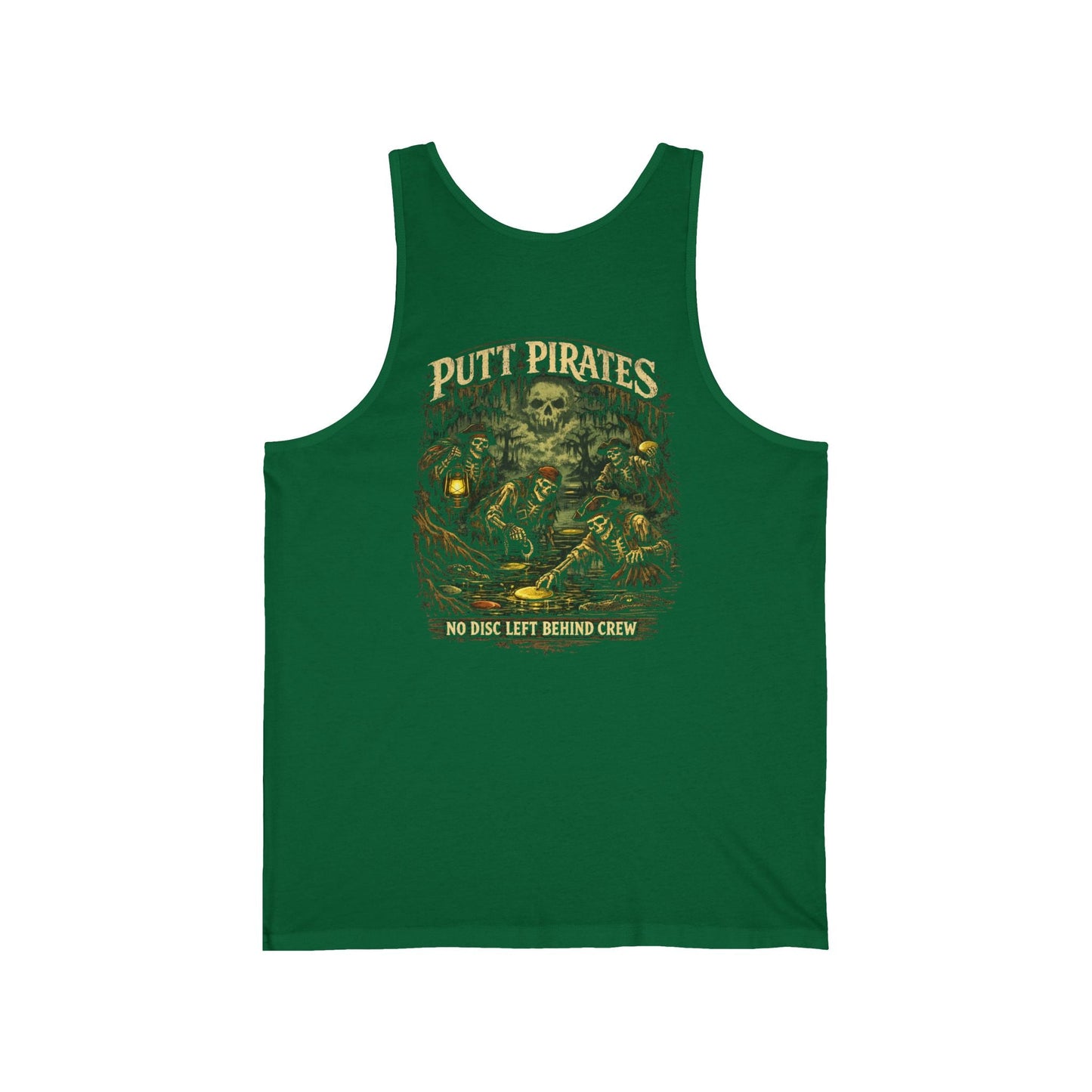 Tank Top - Mike Mui Swamp Crew Tank - Putt Pirates Disc Golf Tank — Putt Pirates Caw Caw! League Tank Top from Crypto Zoo Tees