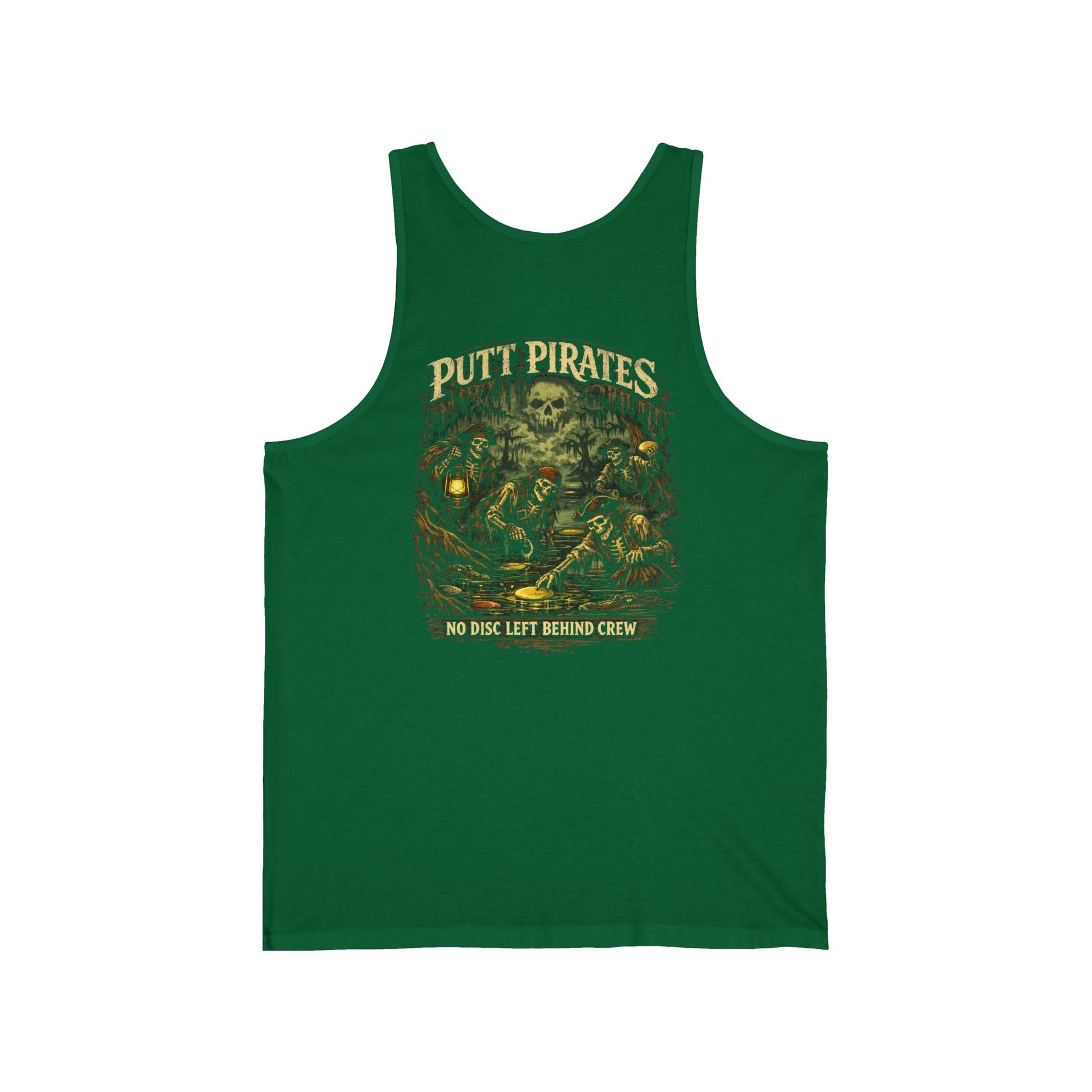 Tank Top - Mike Mui Swamp Crew Tank - Putt Pirates Disc Golf Tank — Putt Pirates Caw Caw! League Tank Top from Crypto Zoo Tees