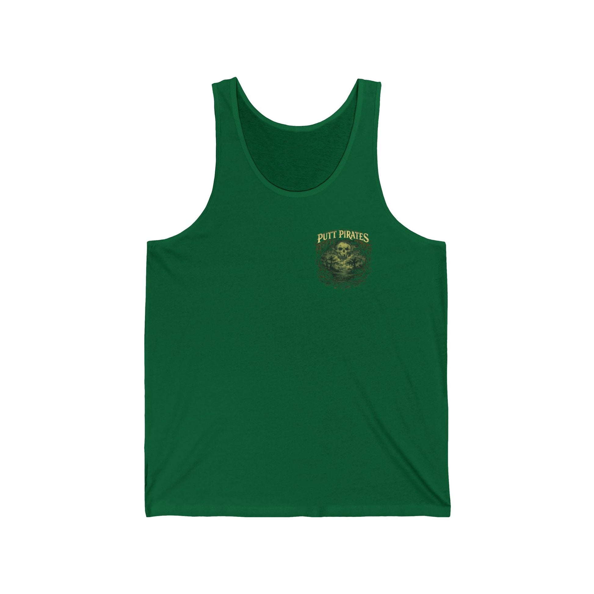 Tank Top - Mike Mui Swamp Crew Tank - Putt Pirates Disc Golf Tank — Putt Pirates Caw Caw! League Tank Top from Crypto Zoo Tees
