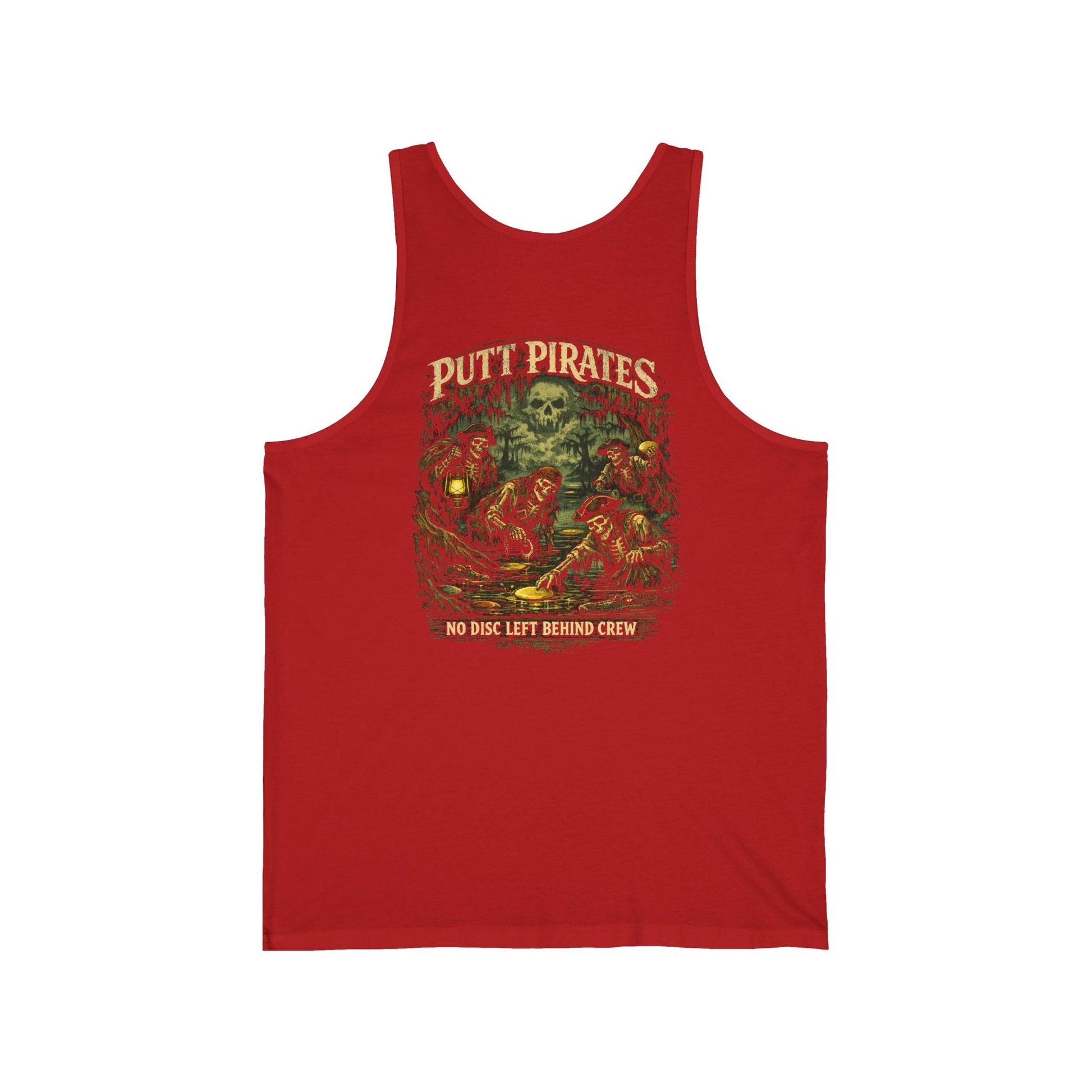 Tank Top - Mike Mui Swamp Crew Tank - Putt Pirates Disc Golf Tank — Putt Pirates Caw Caw! League Tank Top from Crypto Zoo Tees