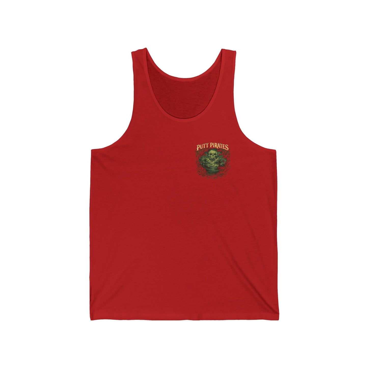 Tank Top - Mike Mui Swamp Crew Tank - Putt Pirates Disc Golf Tank — Putt Pirates Caw Caw! League Tank Top from Crypto Zoo Tees