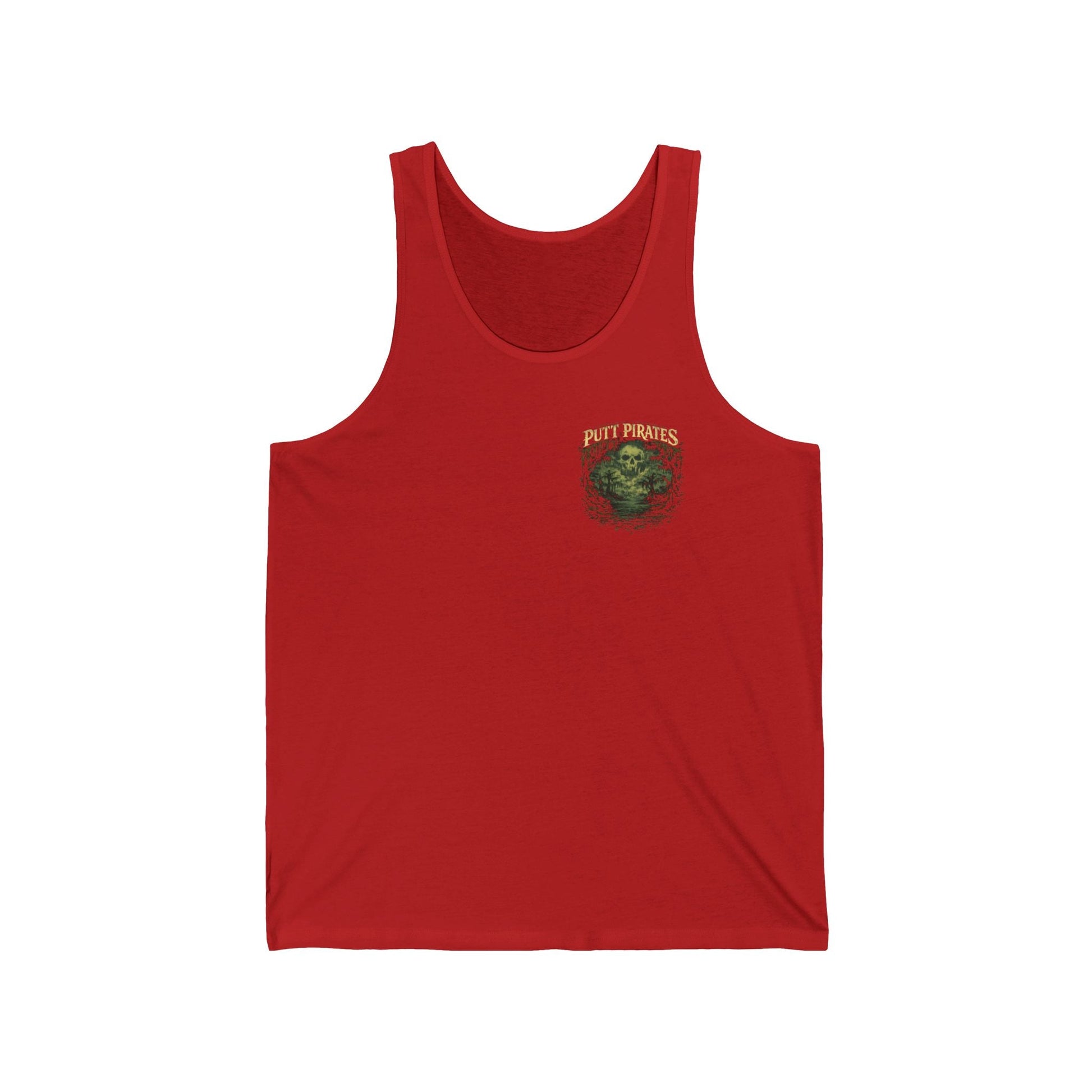 Tank Top - Mike Mui Swamp Crew Tank - Putt Pirates Disc Golf Tank — Putt Pirates Caw Caw! League Tank Top from Crypto Zoo Tees