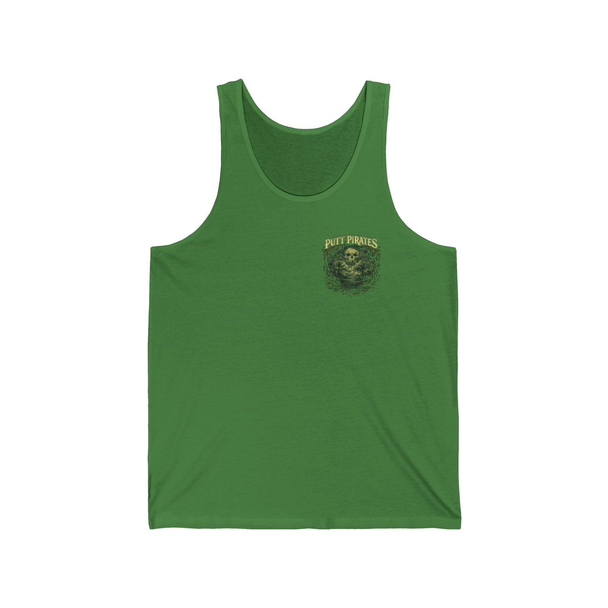 Tank Top - Mike Mui Swamp Crew Tank - Putt Pirates Disc Golf Tank — Putt Pirates Caw Caw! League Tank Top from Crypto Zoo Tees