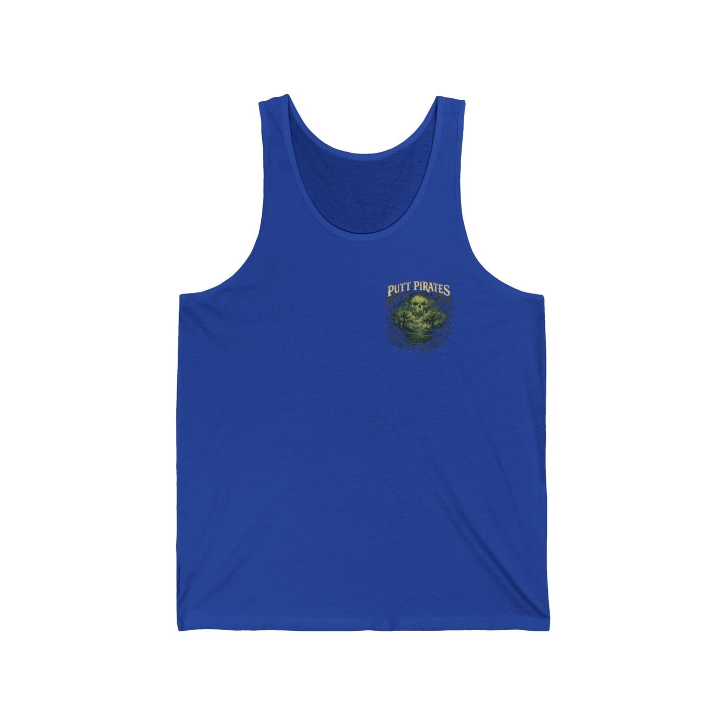 Tank Top - Mike Mui Swamp Crew Tank - Putt Pirates Disc Golf Tank — Putt Pirates Caw Caw! League Tank Top from Crypto Zoo Tees