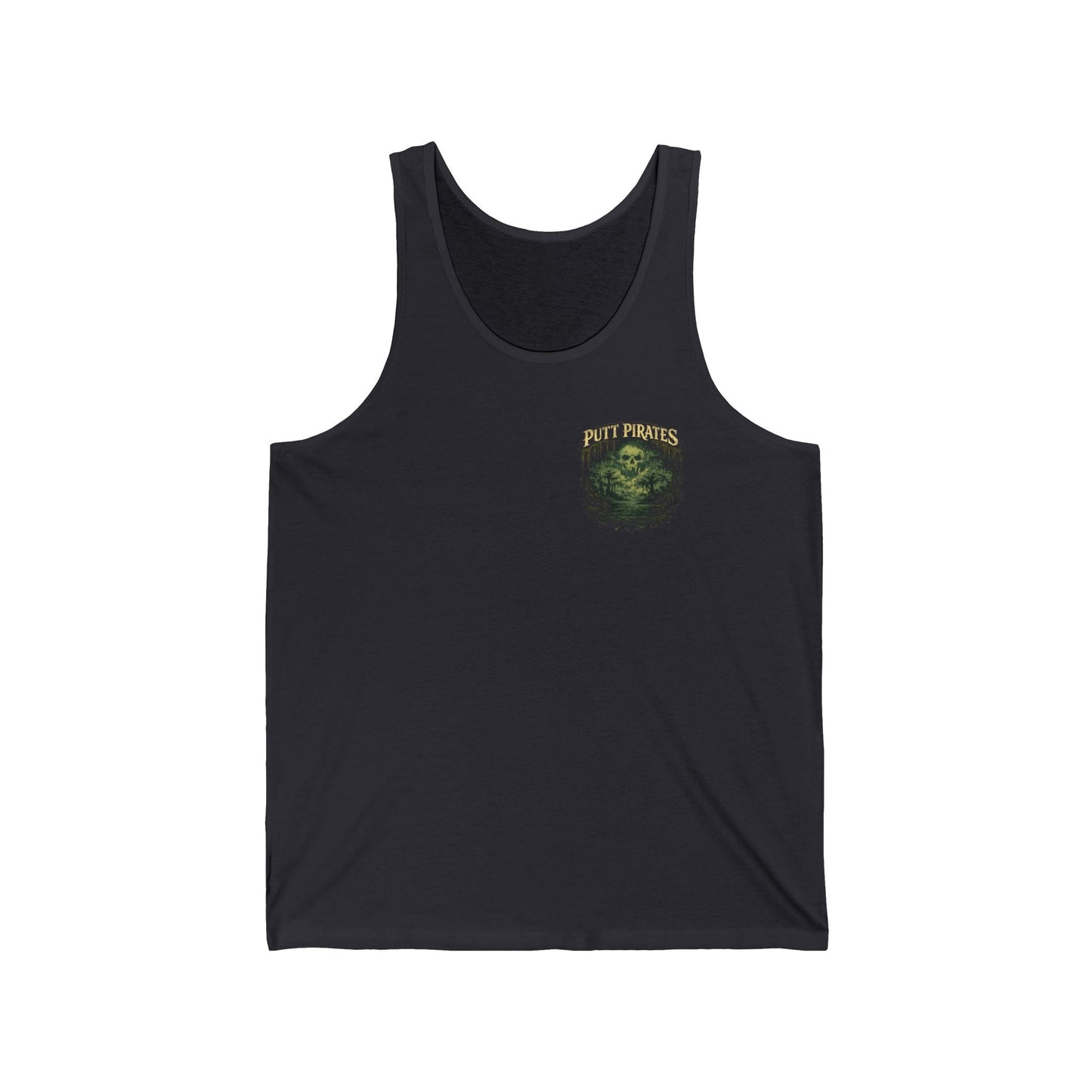 Tank Top - Mike Mui Swamp Crew Tank - Putt Pirates Disc Golf Tank — Putt Pirates Caw Caw! League Tank Top from Crypto Zoo Tees