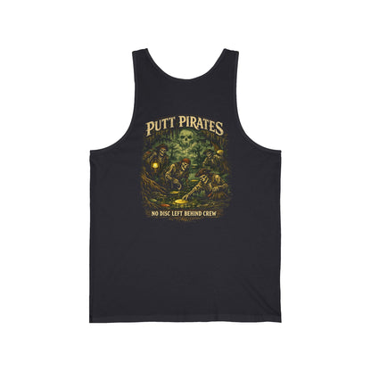 Tank Top - Mike Mui Swamp Crew Tank - Putt Pirates Disc Golf Tank — Putt Pirates Caw Caw! League Tank Top from Crypto Zoo Tees