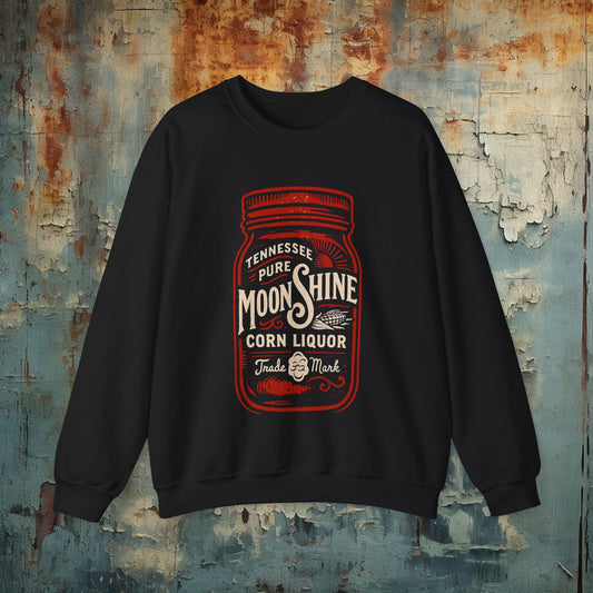 Sweatshirt - Moonshine Sweatshirt | Sweatshirt | Food & Drink from Crypto Zoo Tees