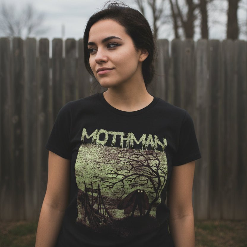 Kids clothes - Mothman Shirt - Cryptids | 👦 Kids Tee from SHIRT MONSTERS