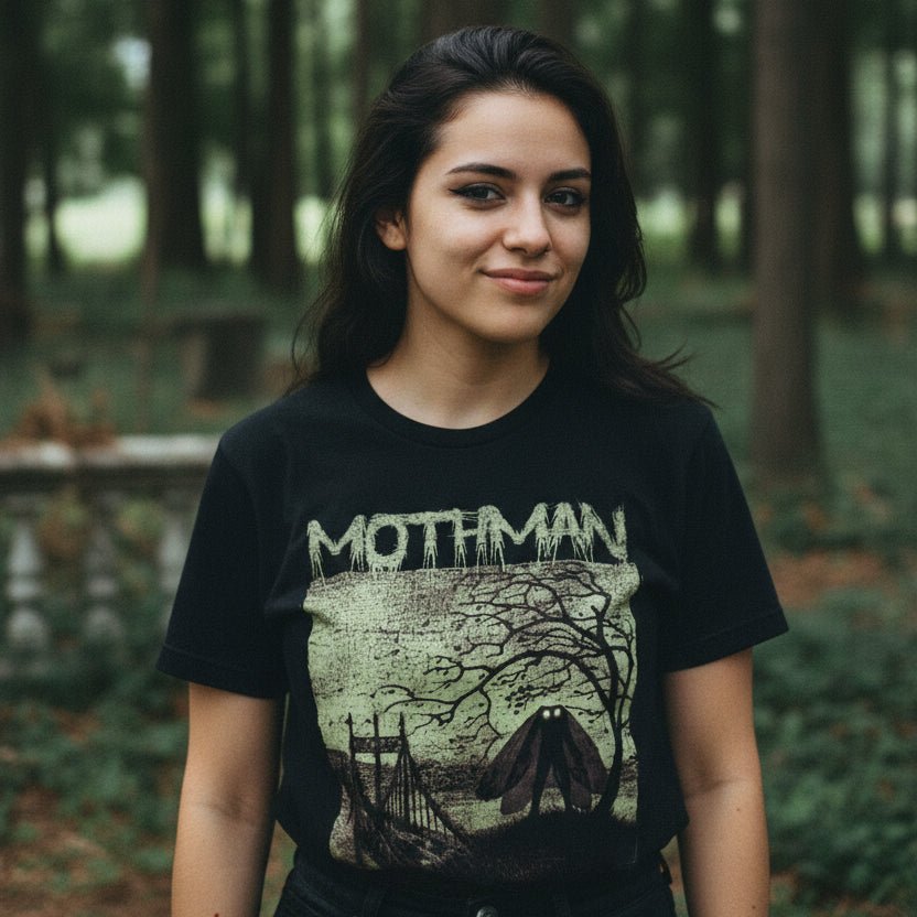 Kids clothes - Mothman Shirt - Cryptids | 👦 Kids Tee from SHIRT MONSTERS