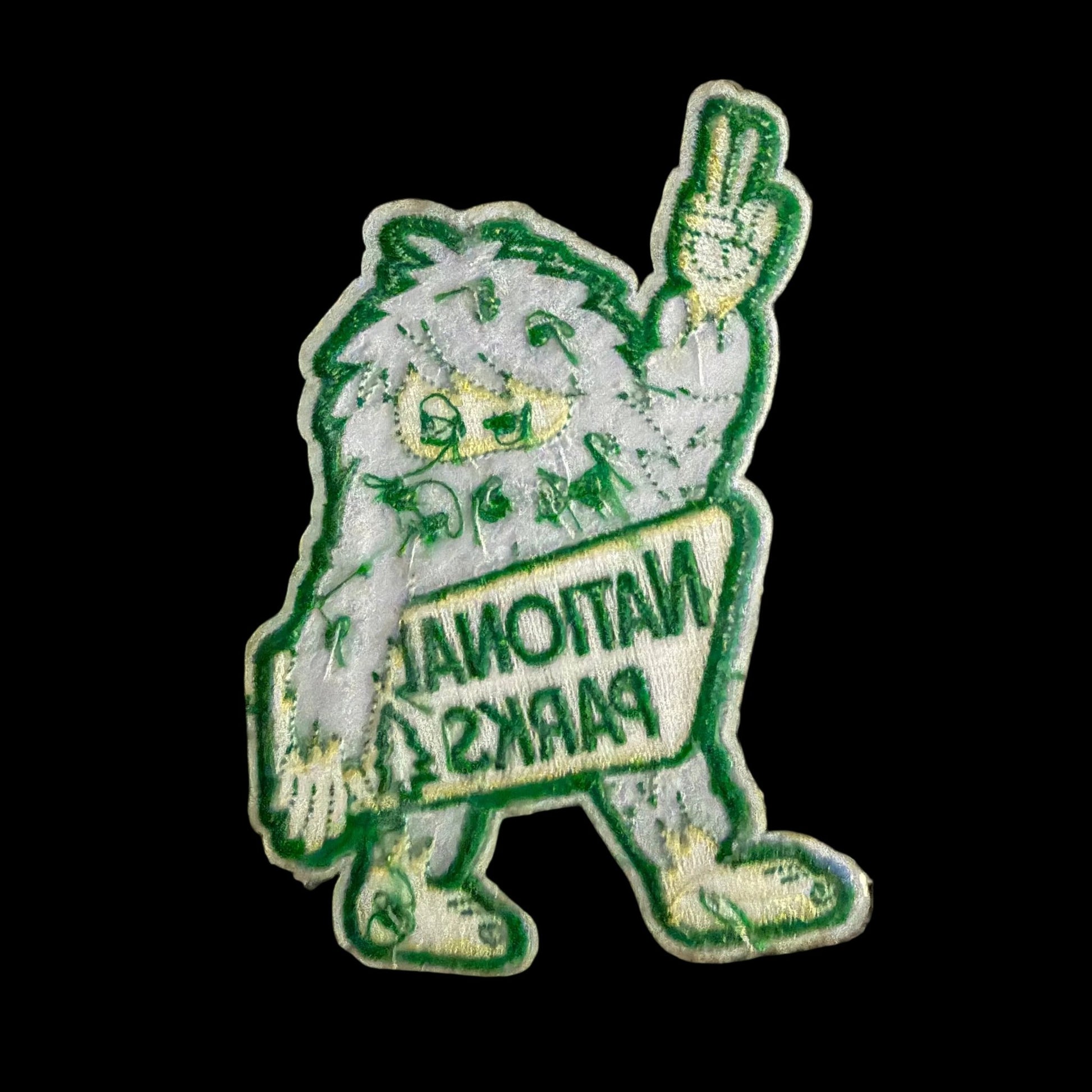 - National Parks Bigfoot Patch | Iron On Patch | Bigfoot, Funny from SHIRT MONSTERS