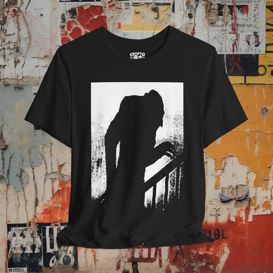 T-Shirt - Nosferatu Bella + Canvas T-Shirt – Vintage Vampire Graphic, Soft & Stylish Tee for Horror Fans from Crypto Zoo Tees
