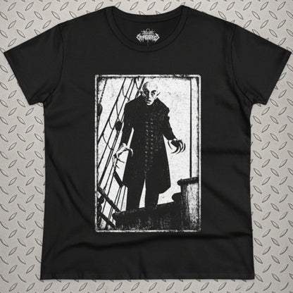 T-Shirt - Nosferatu Vampire Design | Horror, Ghosts & Paranormal | Unisex Shirt, Ladies Tee, Tank Top, Long Sleeve, Sweatshirt, Hoodie from Crypto Zoo Tees