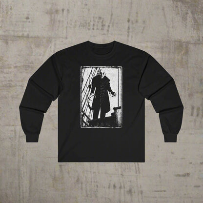 T-Shirt - Nosferatu Vampire Design | Horror, Ghosts & Paranormal | Unisex Shirt, Ladies Tee, Tank Top, Long Sleeve, Sweatshirt, Hoodie from Crypto Zoo Tees